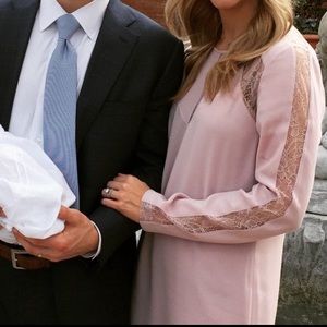 BCBG lace mini dress.